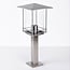 Staande RVS buitenlamp Rocco - 45 cm