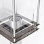 Staande RVS buitenlamp Rocco - 45 cm