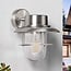 Buitenwandlamp Fabio van RVS