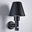Buitenwandlamp Marta met lampenkap en bewegingssensor