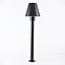 Moderne staande buitenlamp Bruno - 80 cm zwart