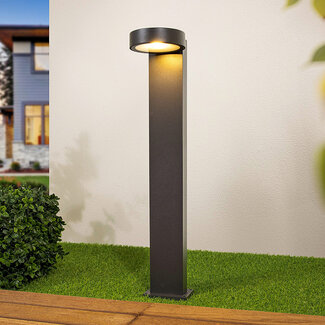 Staande buitenlamp Lucas - 50 cm antraciet met geïntegreerde LED