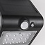 Solar wandlamp Alien 1,5W met sensor - zwart