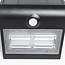 Applique da esterno solare Single Conan 3,2W con sensore - nero