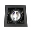 Faretto a incasso regolabile AR111 Carter - nero