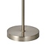 Lampada da terra Andrea paralume escluso - cromo argento