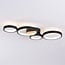 Moderna plafoniera Lynn con LED integrato, dimmerabile in 3 livelli