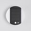 Moderna applique solare da esterno con sensore nera - Blitz