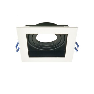 Faretto a incasso inclinabile moderno Ace in nero e bianco