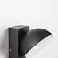 Applique da esterno industriale Sil con sensore - nero con LED integrato