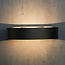 Applique da esterno di design Harley - nero con LED integrato