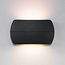 Applique da esterno moderna Ruby - nero con LED integrato