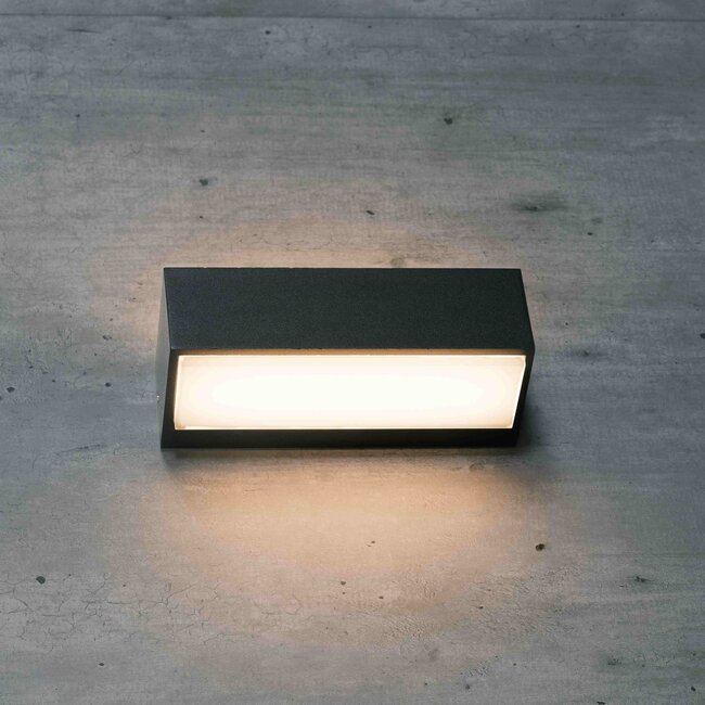 Applique da esterno Pixie con LED integrati - nero