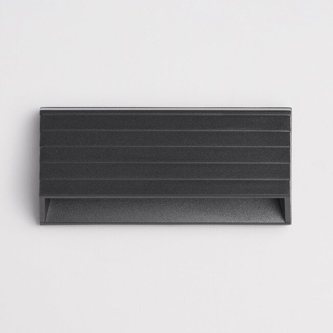 Applique da esterno industriale Jane - nero con LED integrato