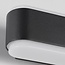 Applique da esterno di design Cale - nero con LED integrato