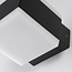 Moderna applique da esterno Mikki - nero con LED integrato