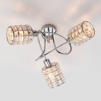 Plafoniera di design Hera a 3 punti luce