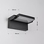 Applique da esterno regolabile Berlin - nero con LED integrato