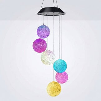 Lampada a sospensione solare decorativa da esterno - Jude