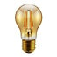 Lampadina a filamento LED dimmerabile in 3 livelli 4,5 watt ambra, 60 mm (2200K)