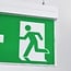 Illuminazione di emergenza a superficie, montaggio a soffitto con sospensione