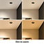 Faretto a incasso Adam da 4 watt con funzione dim-to-warm UGR<15