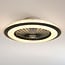 Ventilatore da soffitto Meva con funzione RGBW ed effetto stellato