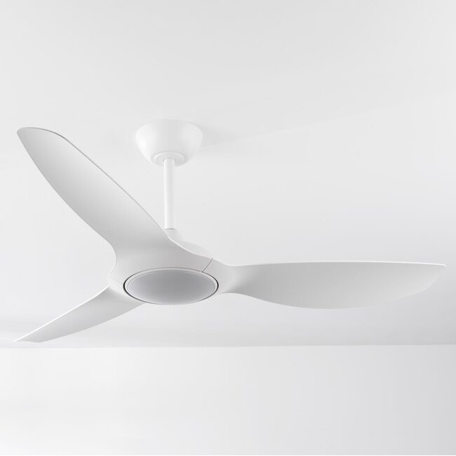 Ventilatore da soffitto Viento con LED integrato e telecomando - bianco