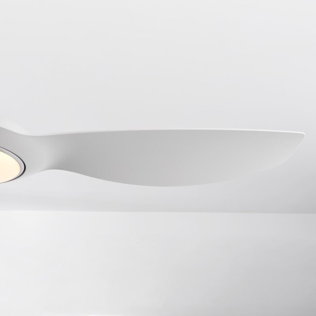 Ventilatore da soffitto Viento con LED integrato e telecomando - bianco