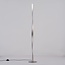 Lampada da terra Locke con struttura ritorta e LED integrato