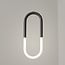 Lampada a sospensione di design Rohr - nera con LED integrato