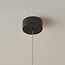 Lampada a sospensione di design Rohr - nera con LED integrato