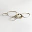 Plafoniera di design Zinara con LED integrato, dimmerabile in 3 livelli in beige sabbia