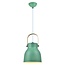 Lampada a sospensione rustica Zelena in verde