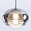 Lampada a sospensione Amani in vetro fumé con dimmer a 3 livelli