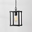 Lampada a sospensione da esterno industriale Joya - nero