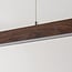 Lampada a sospensione dimmerabile in 3 livelli Elan in effetto legno scuro con LED integrato