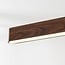 Lampada a sospensione dimmerabile in 3 livelli Elan in effetto legno scuro con LED integrato