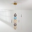 Lampada a sospensione di design Movar con LED e sfere di vetro colorate - dimmerabile triac