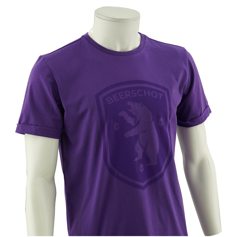 Beerschot T-shirt Logo paars