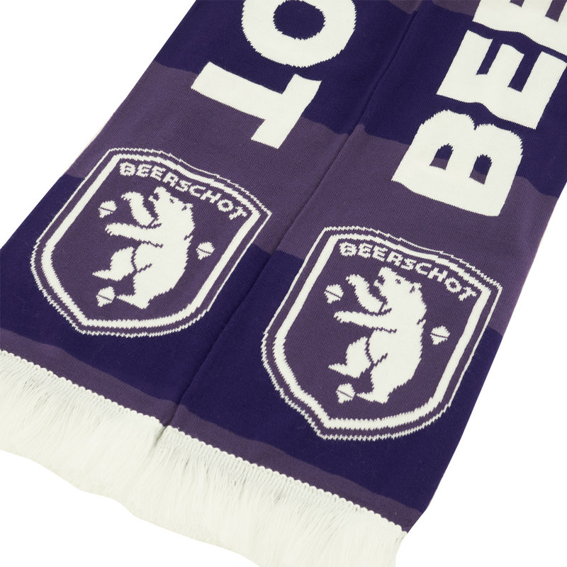 Beerschot Bar scarf dark and light purple