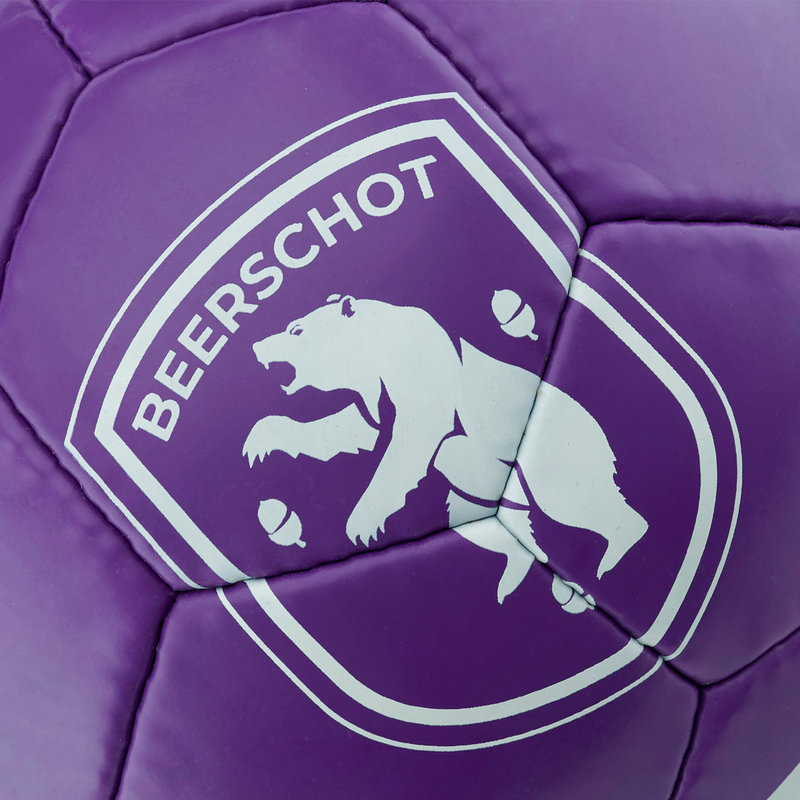 Beerschot Balle purpre Size 5 XIII et logo