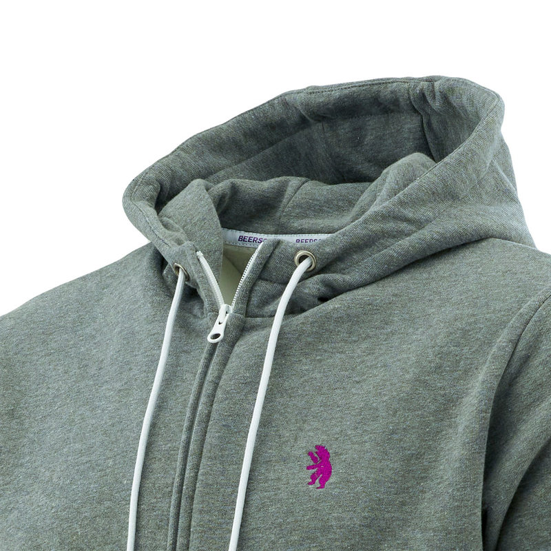 Beerschot Hoodie Grey  Zip