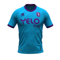 ERREA 24-25 | Beerschot | Match shirt| Game | Cyan I YELO I kids