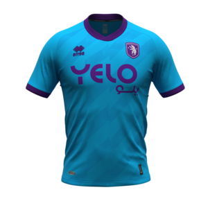 24-25 | Beerschot | Match shirt| Game | Cyan  I YELO I kids