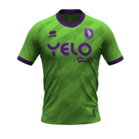 ERREA 24-25 | Beerschot | Wedstrijdshirt | Game | Fluogroen I YELO I kids