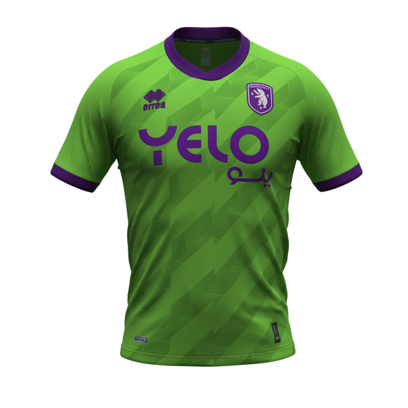 ERREA 24-25 | Beerschot | Wedstrijdshirt | Game | Fluogroen I YELO I kids