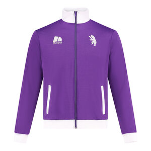 25-26 | WARMING UP | zipped jacket | warm up | purple I adult