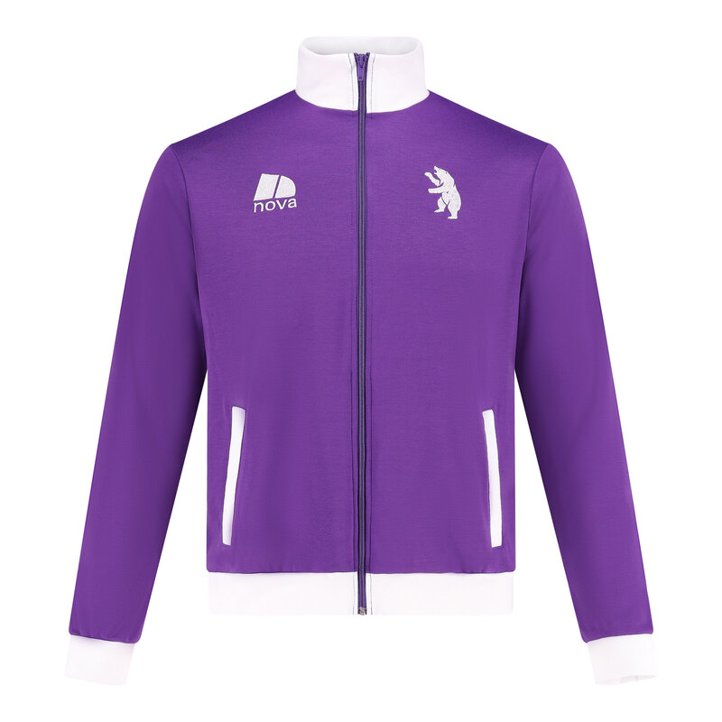 NOVA 25-26 | WARMING UP | vest met rits | opwarming | paars I volw