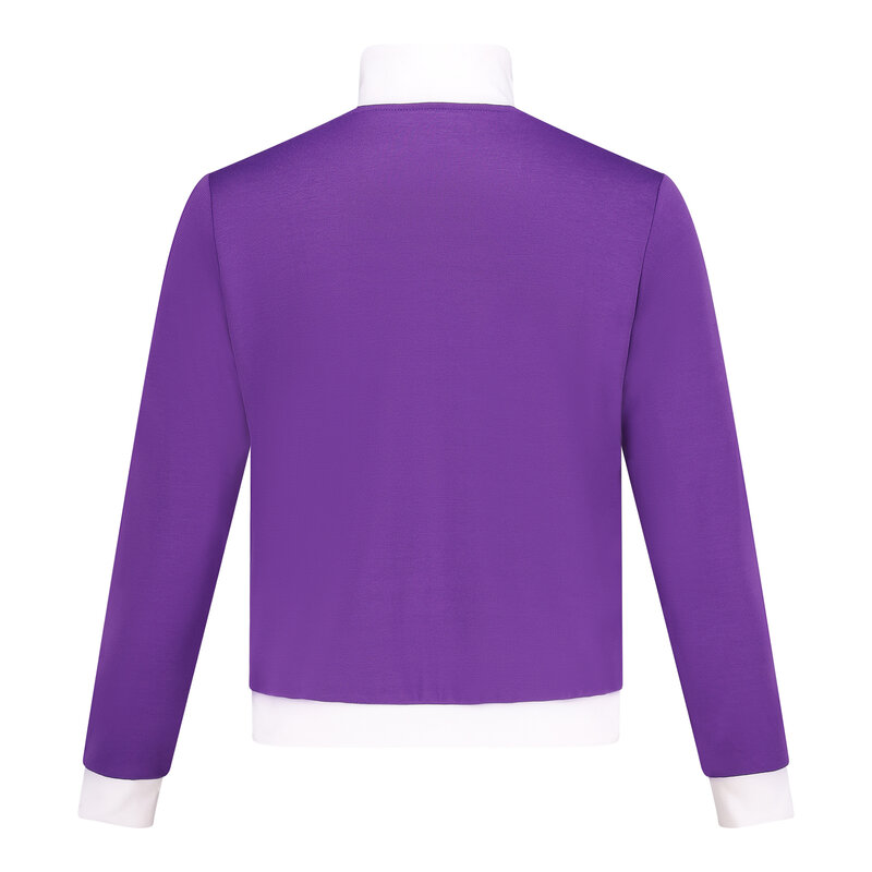 NOVA 25-26 | WARMING UP | vest met rits | opwarming | paars I volw